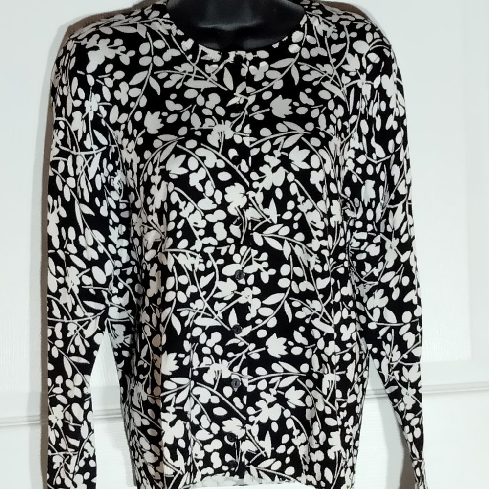 Black & White cardigan